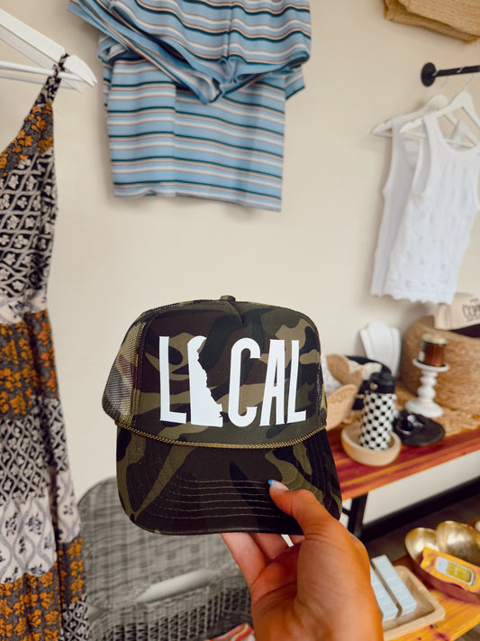 Camo Local Delaware Hat