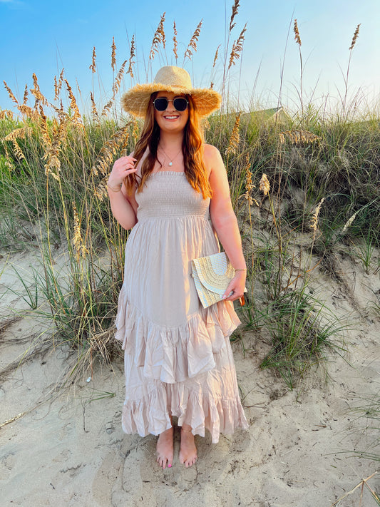 Beach Grass Maxi Dress