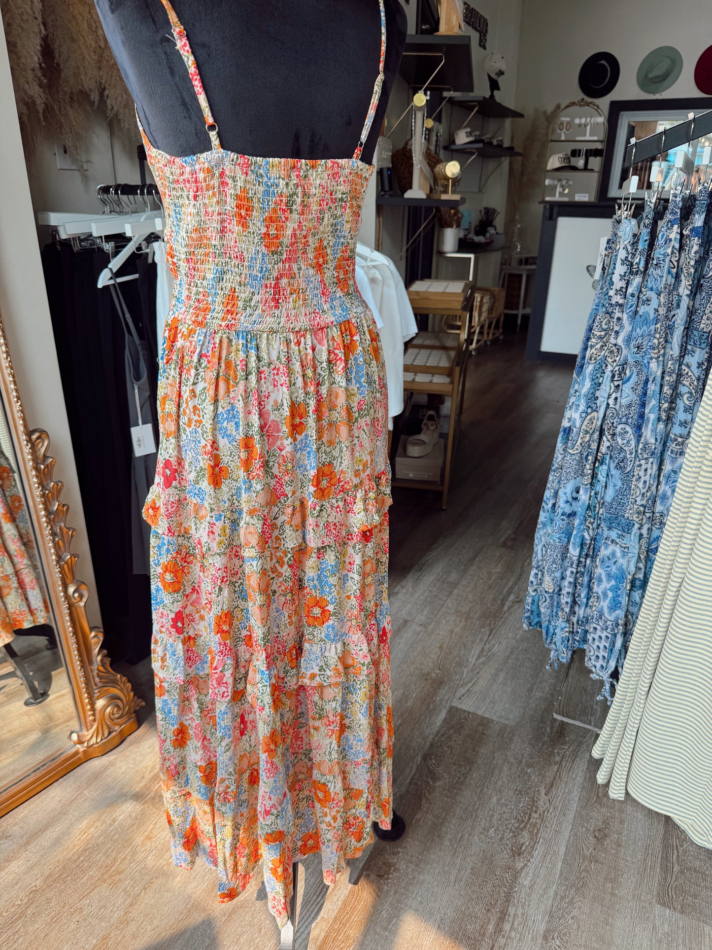 Flower Garden Maxi Dress