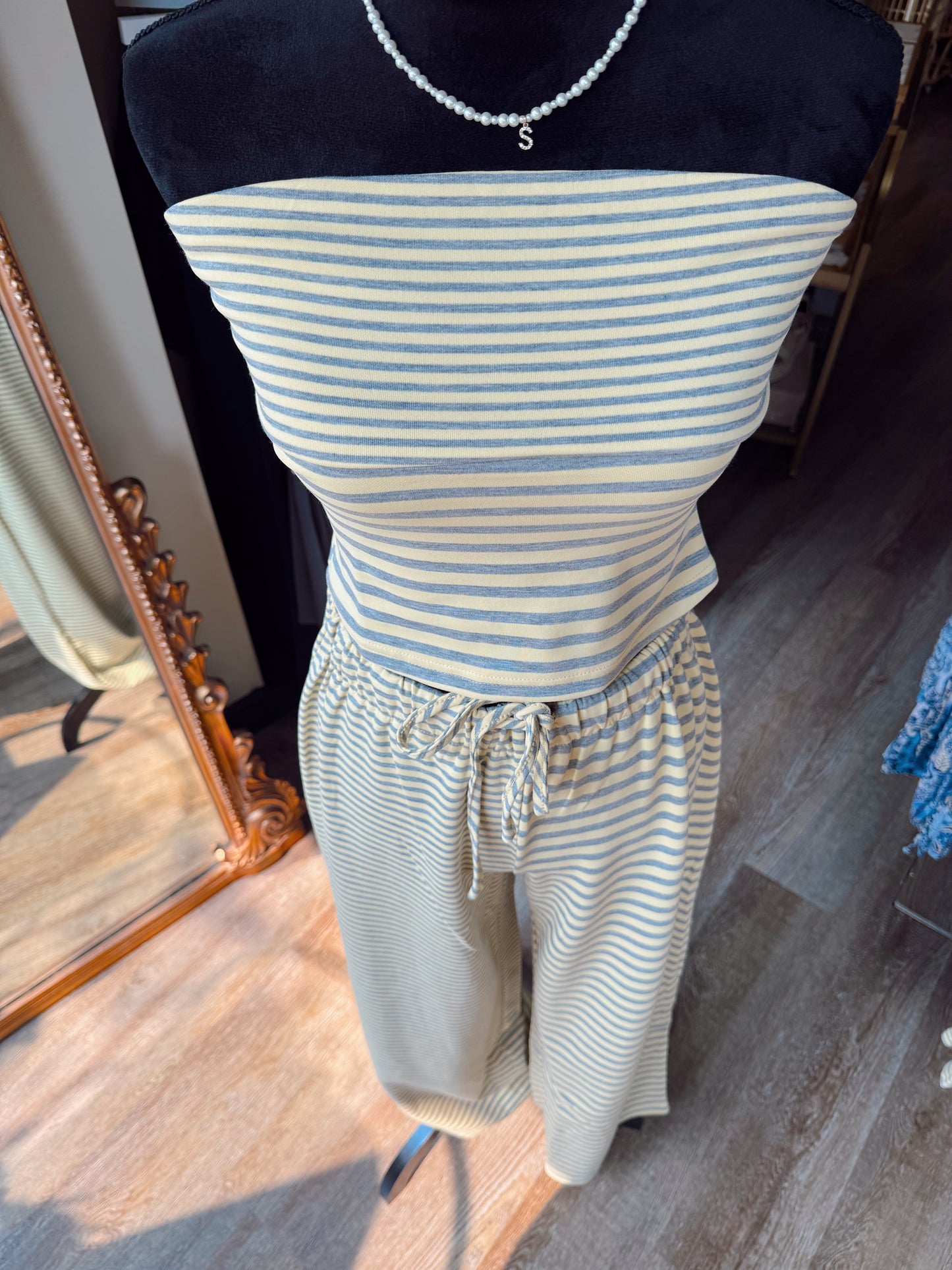 Sunshine Stripe Tube Top