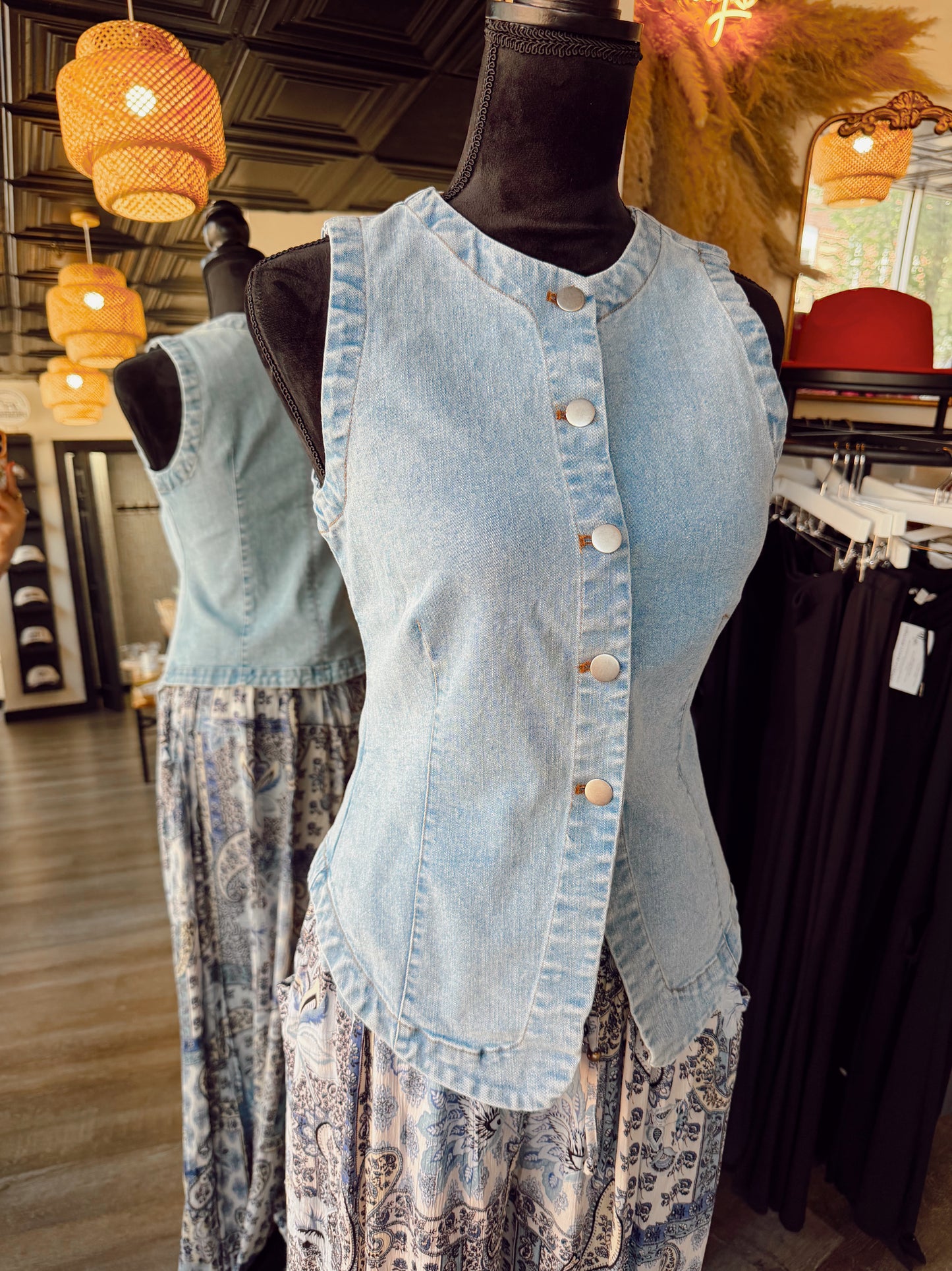Dawn Denim Vest