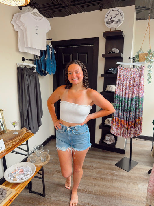 Smocked Tube Top