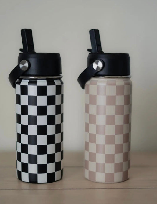 16oz Checkered Tumbler