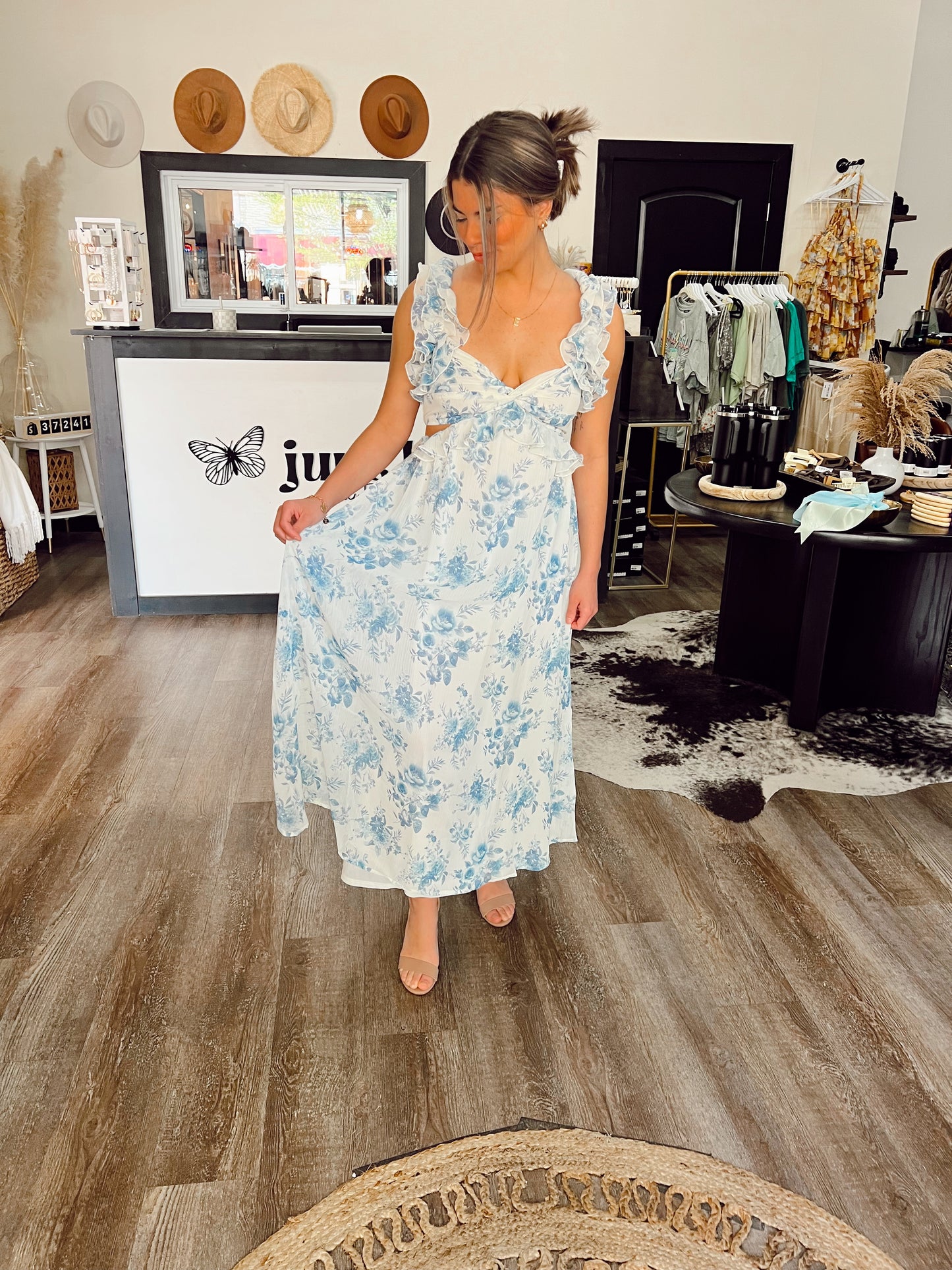 Faith Floral Maxi