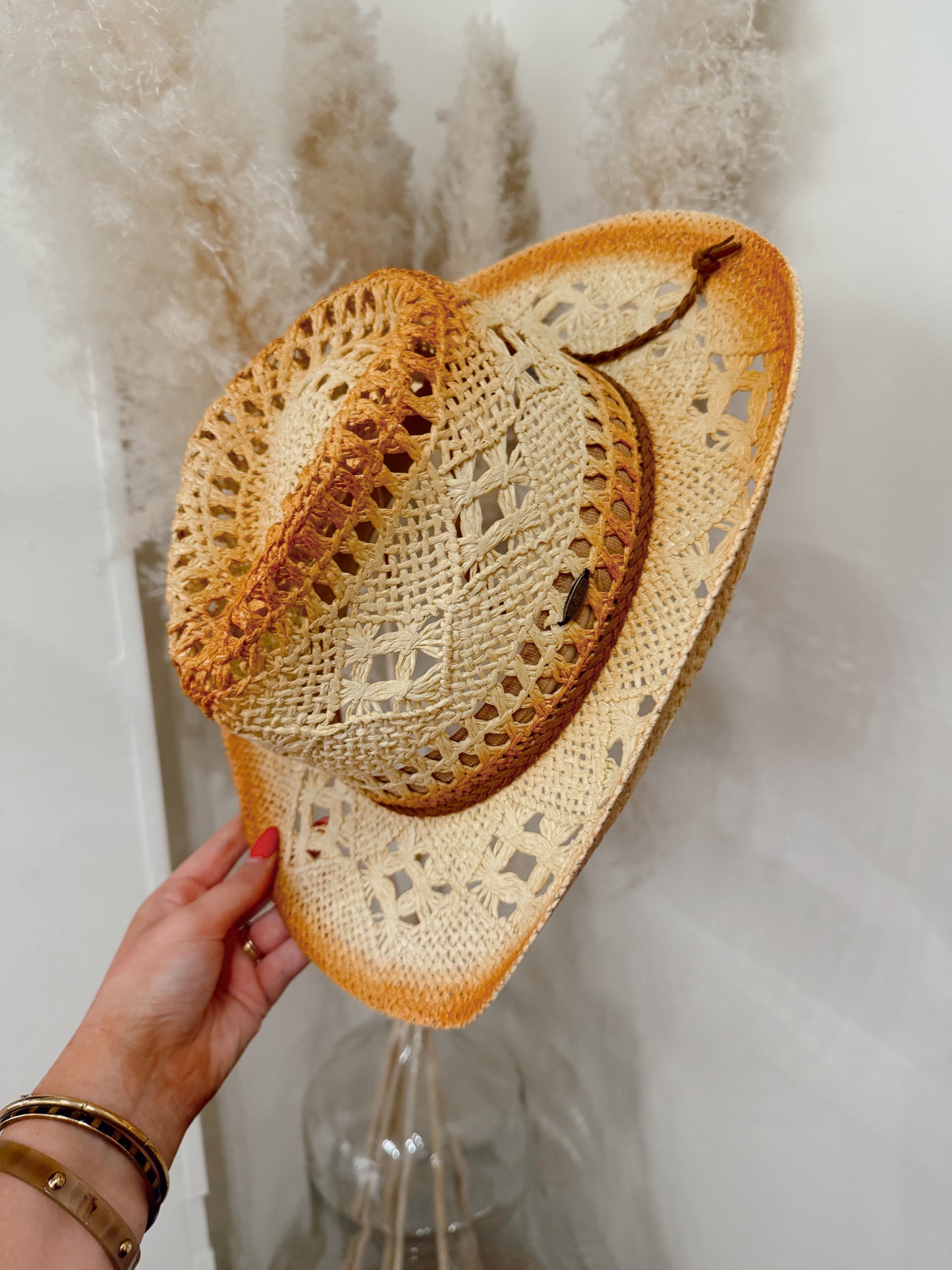 Open Weave Cowboy Hat