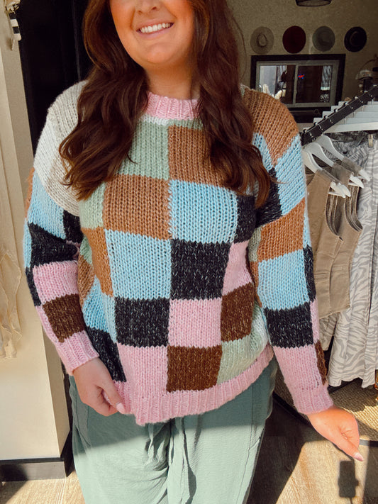 Check It Out Sweater