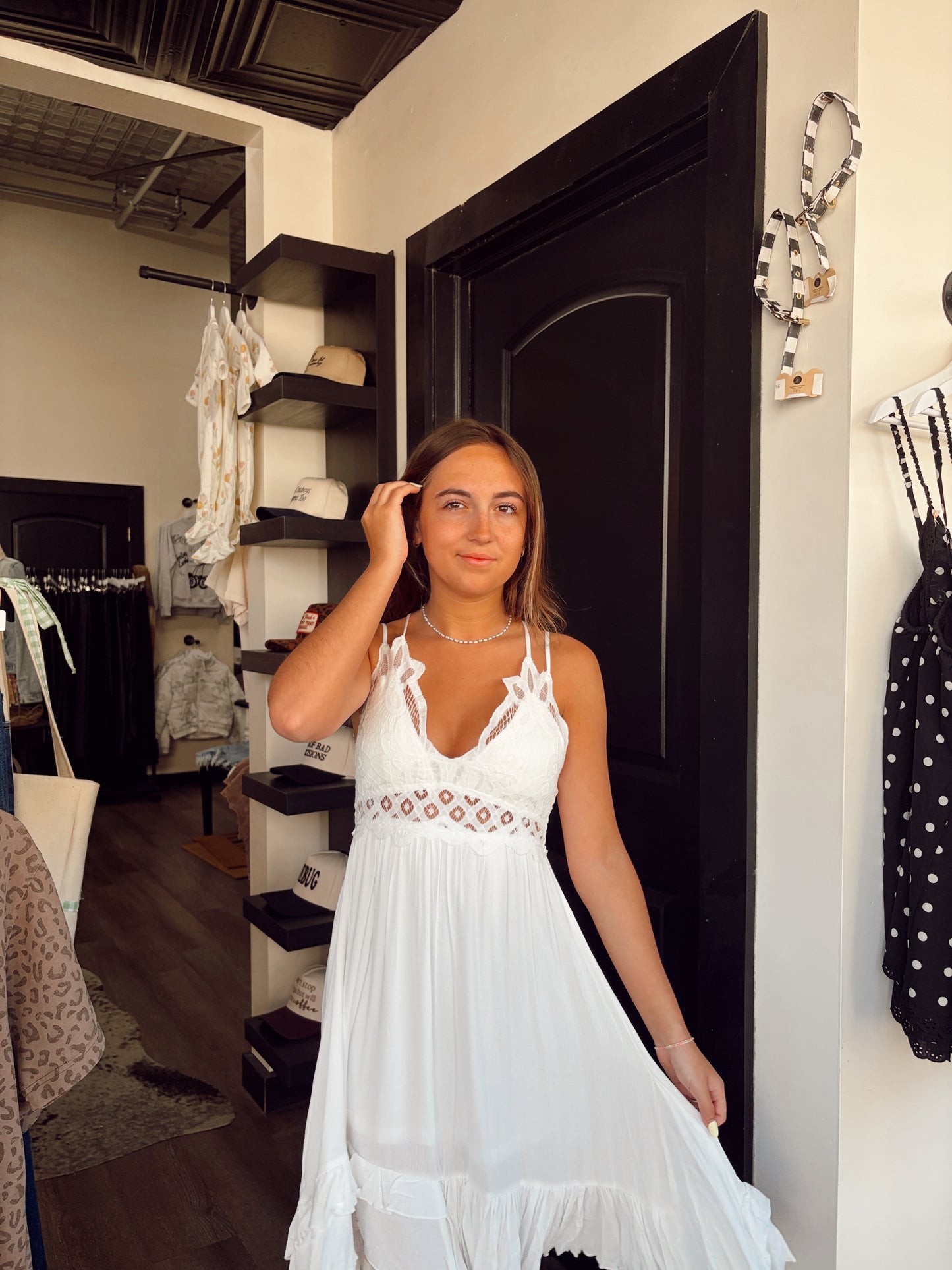 Cora Crochet Lace Dress