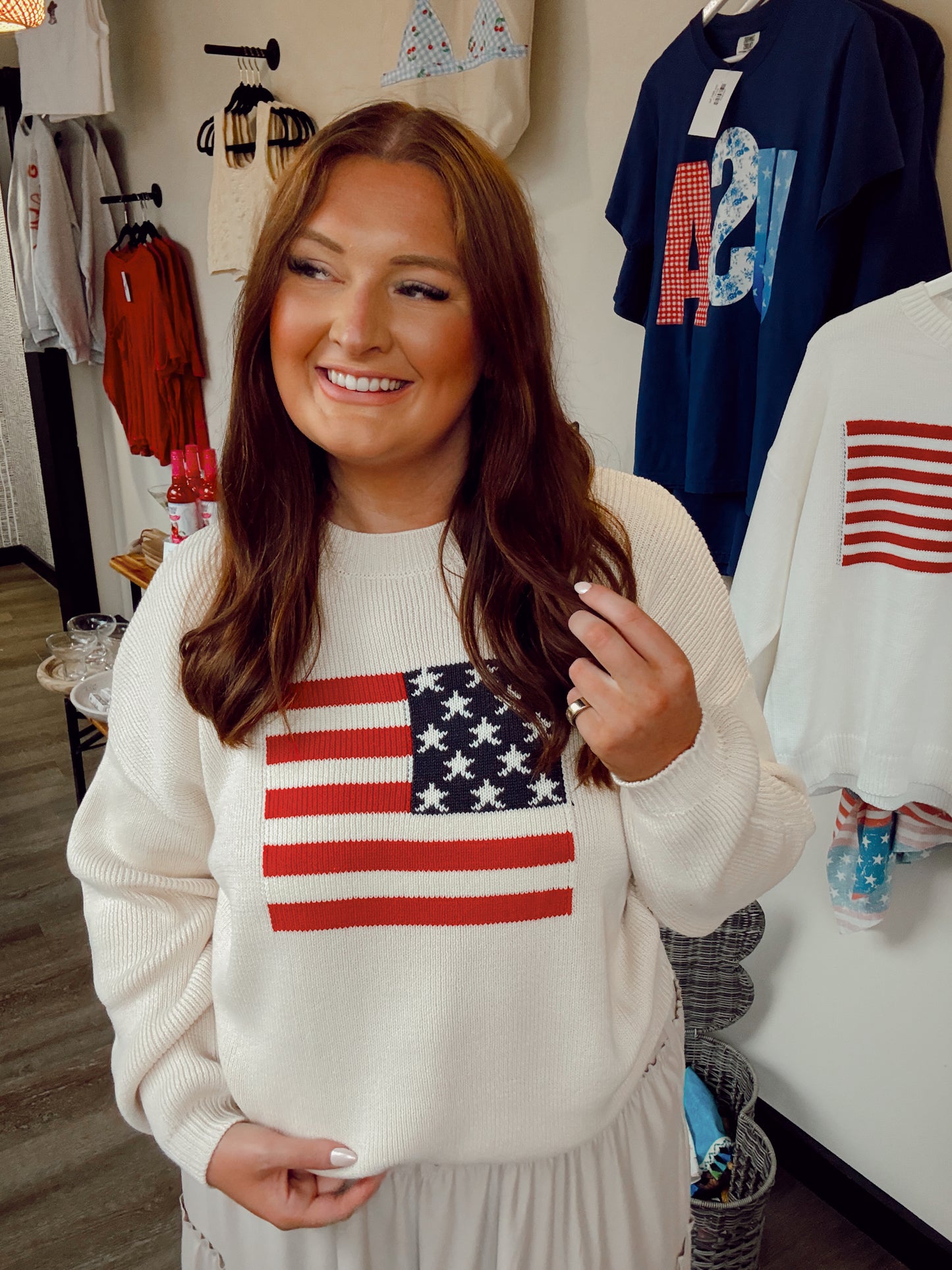 American Honey Sweater