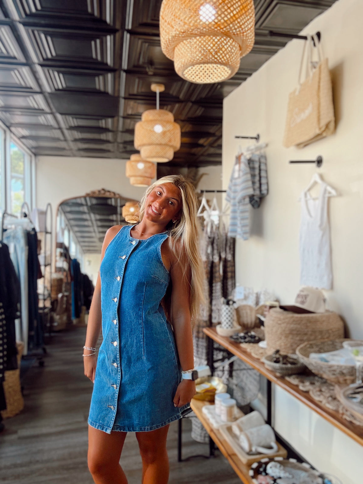 Dara Denim Dress