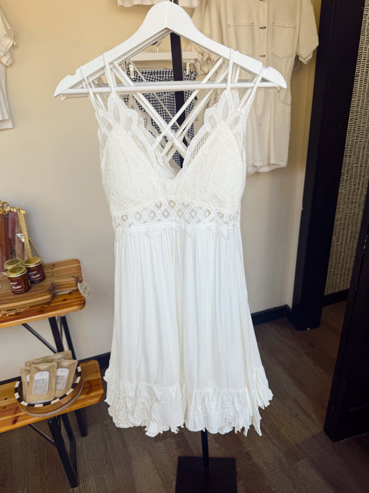 Cora Crochet Lace Dress
