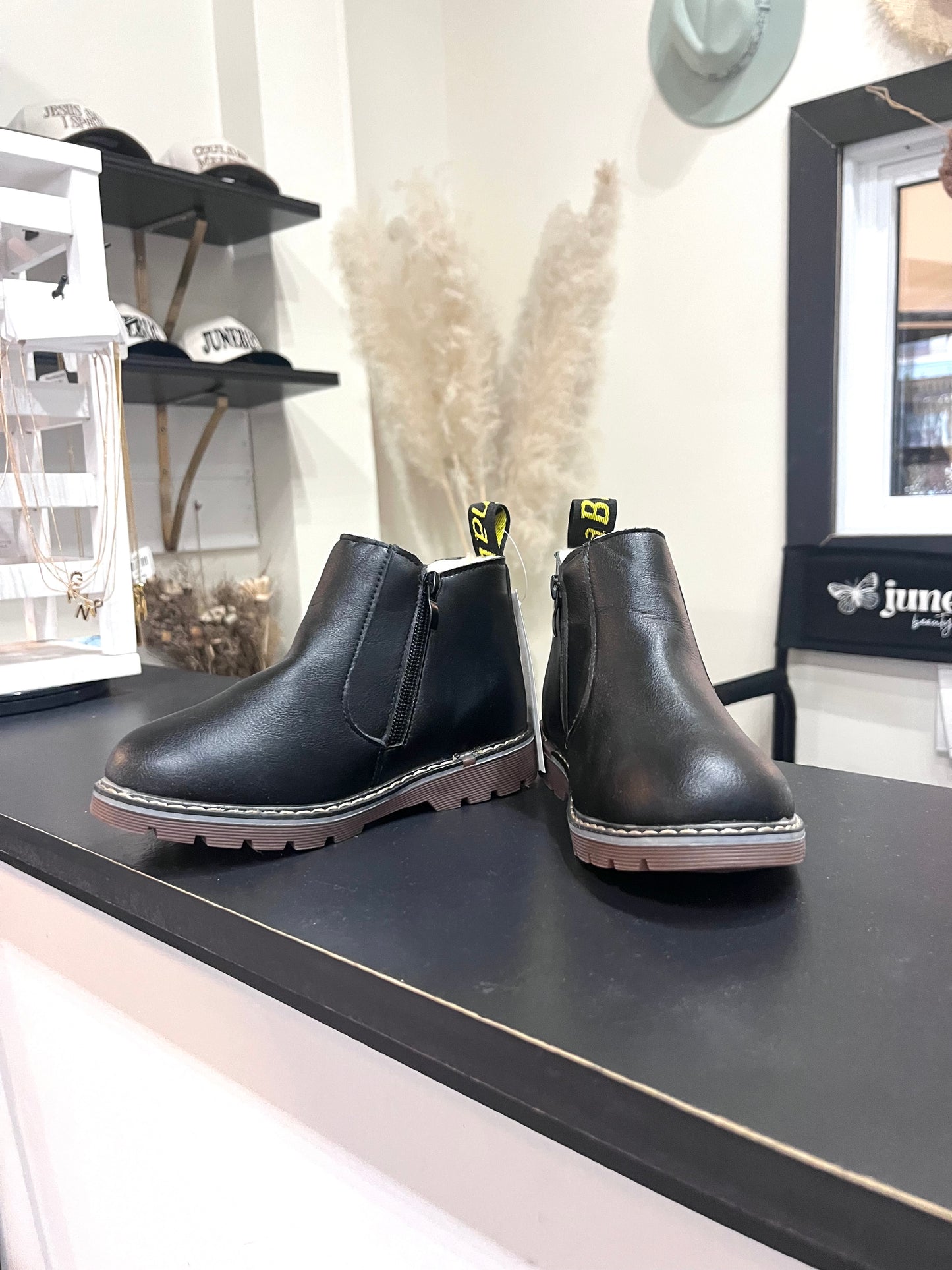 Black Toddler Chelsea Boots