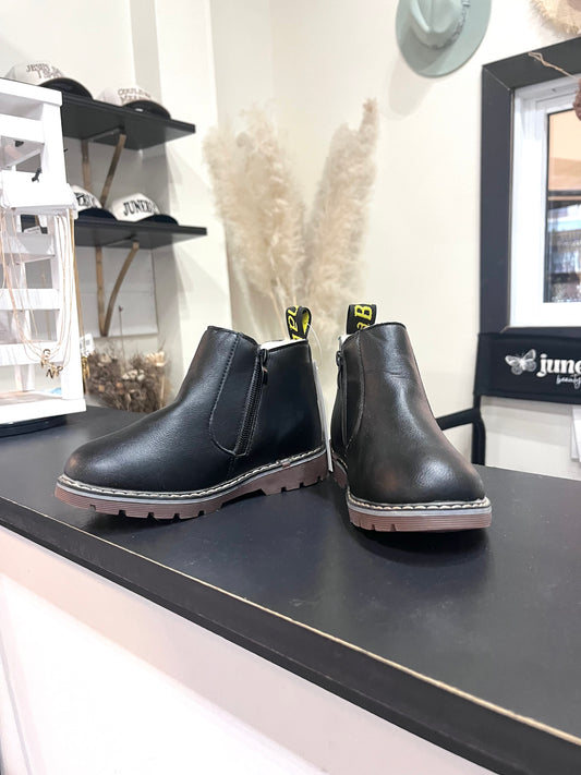 Black Toddler Chelsea Boots