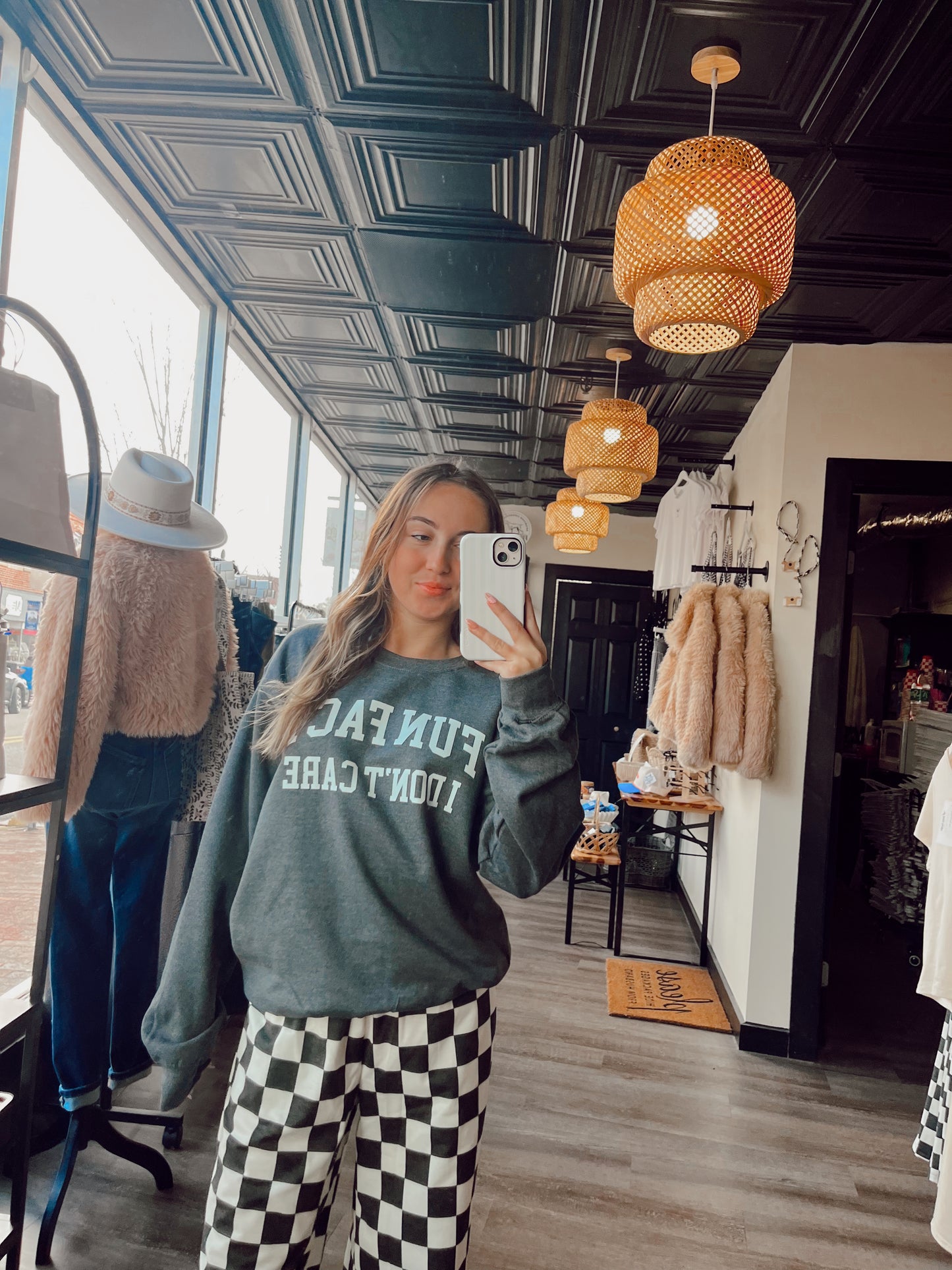 Fun Fact I Don't Care Sweatshirt