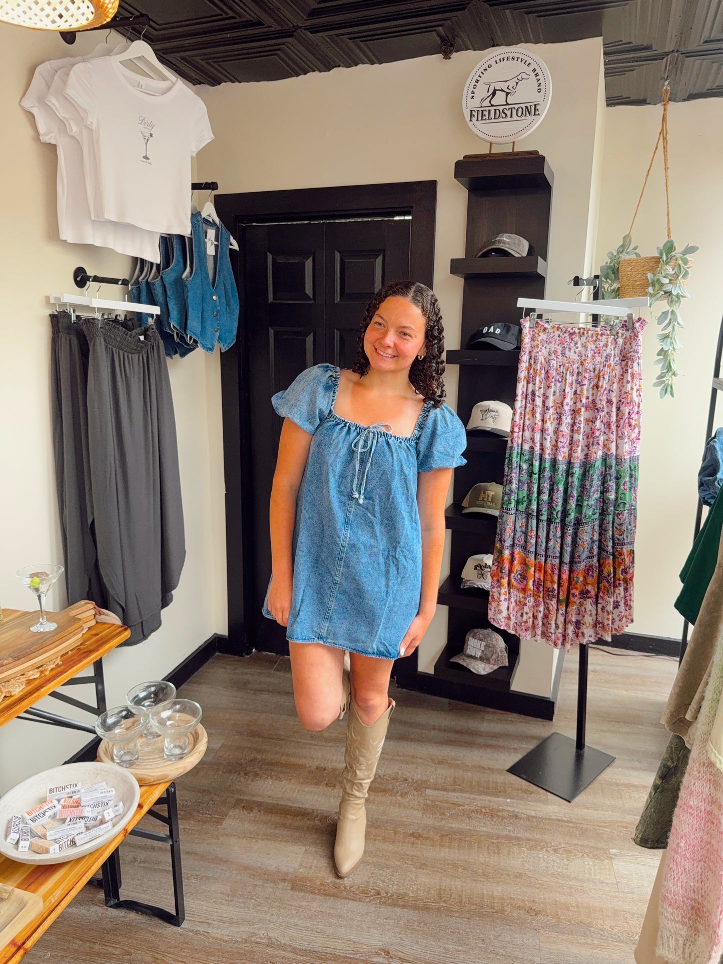 Demi Denim Dress
