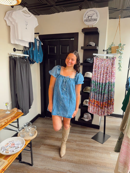 Demi Denim Dress