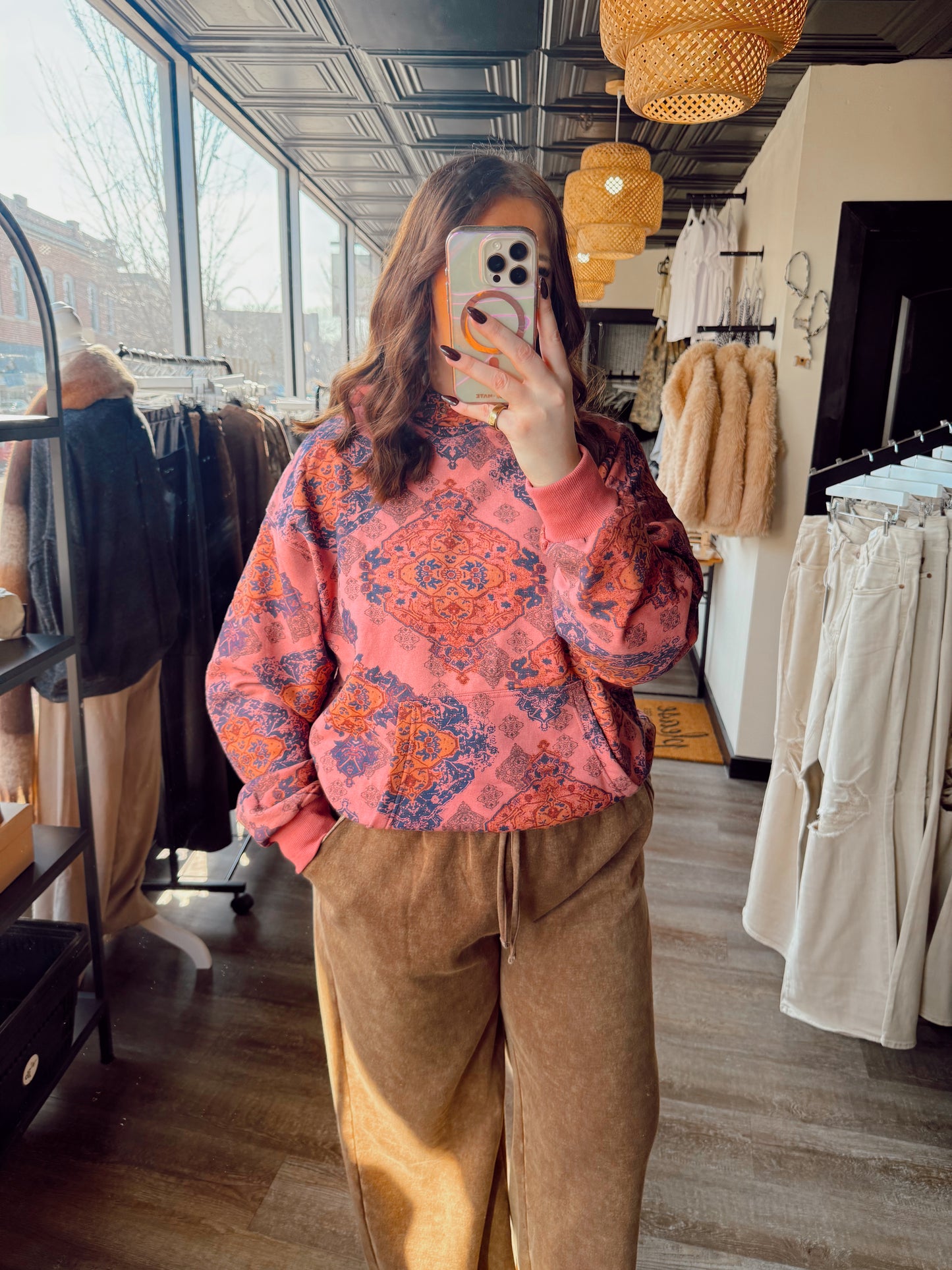 Mauve Free Spirit Sweatshirt