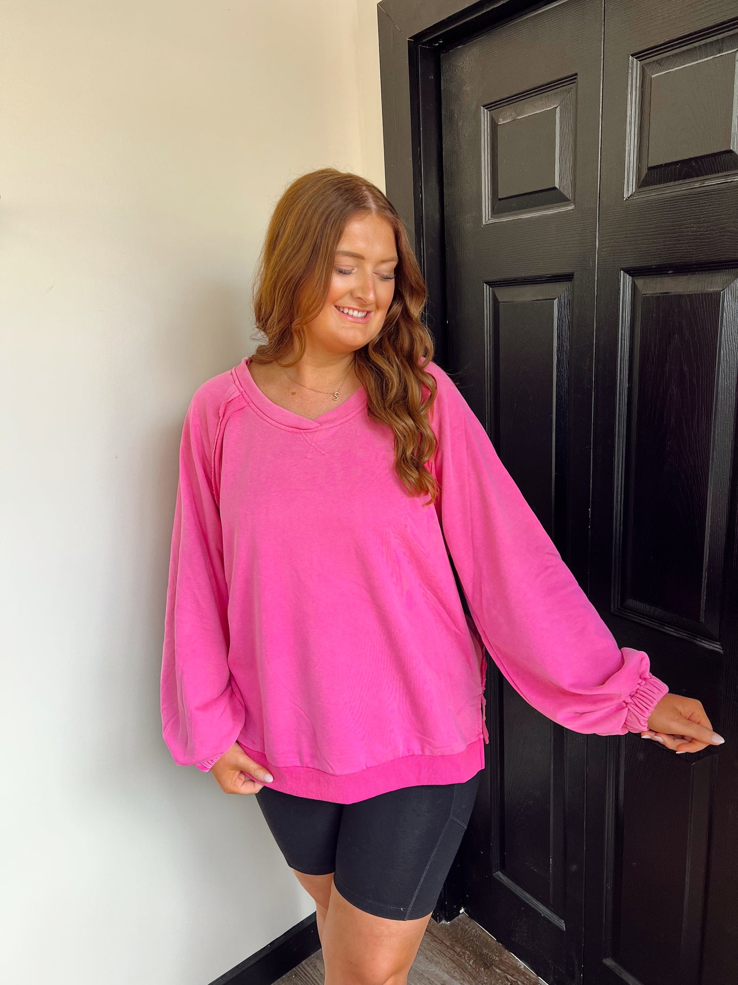 Peony Pink Sweatshirt