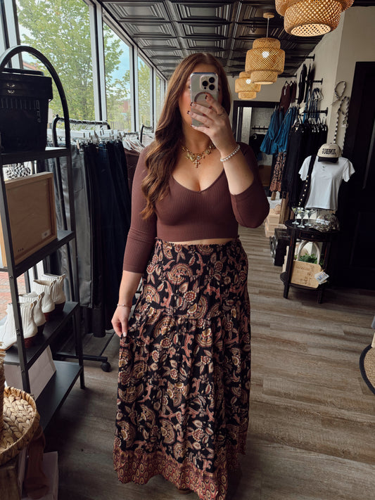 Meredith Maxi Skirt