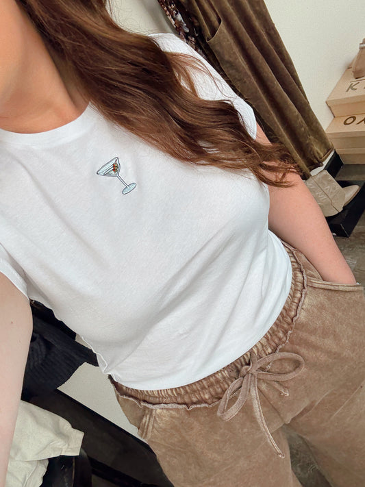 Dirty Martini Baby Tee