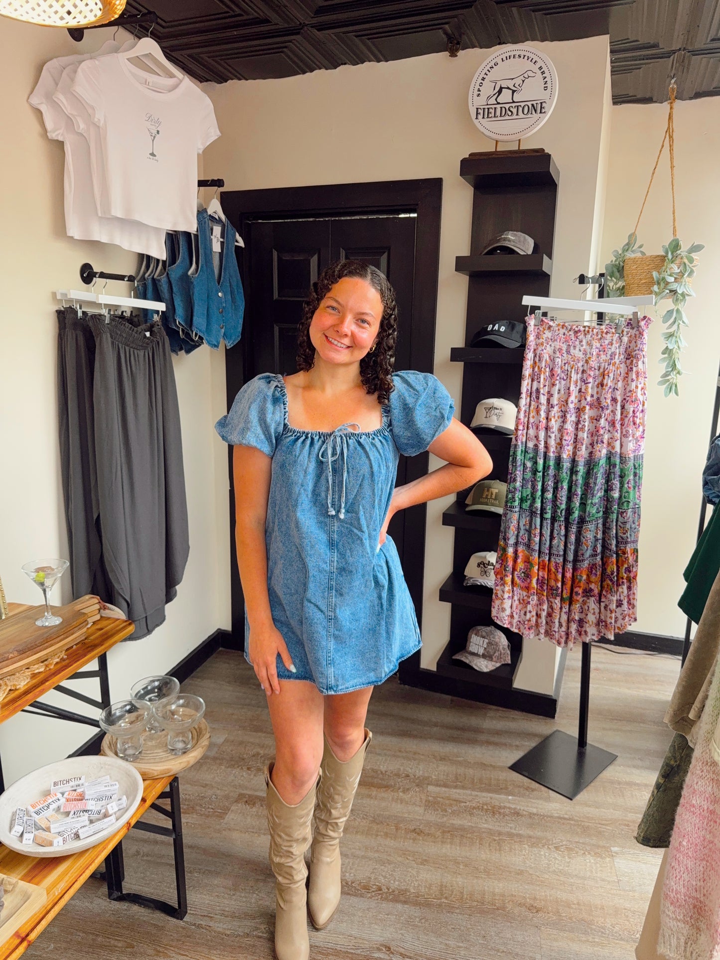 Demi Denim Dress