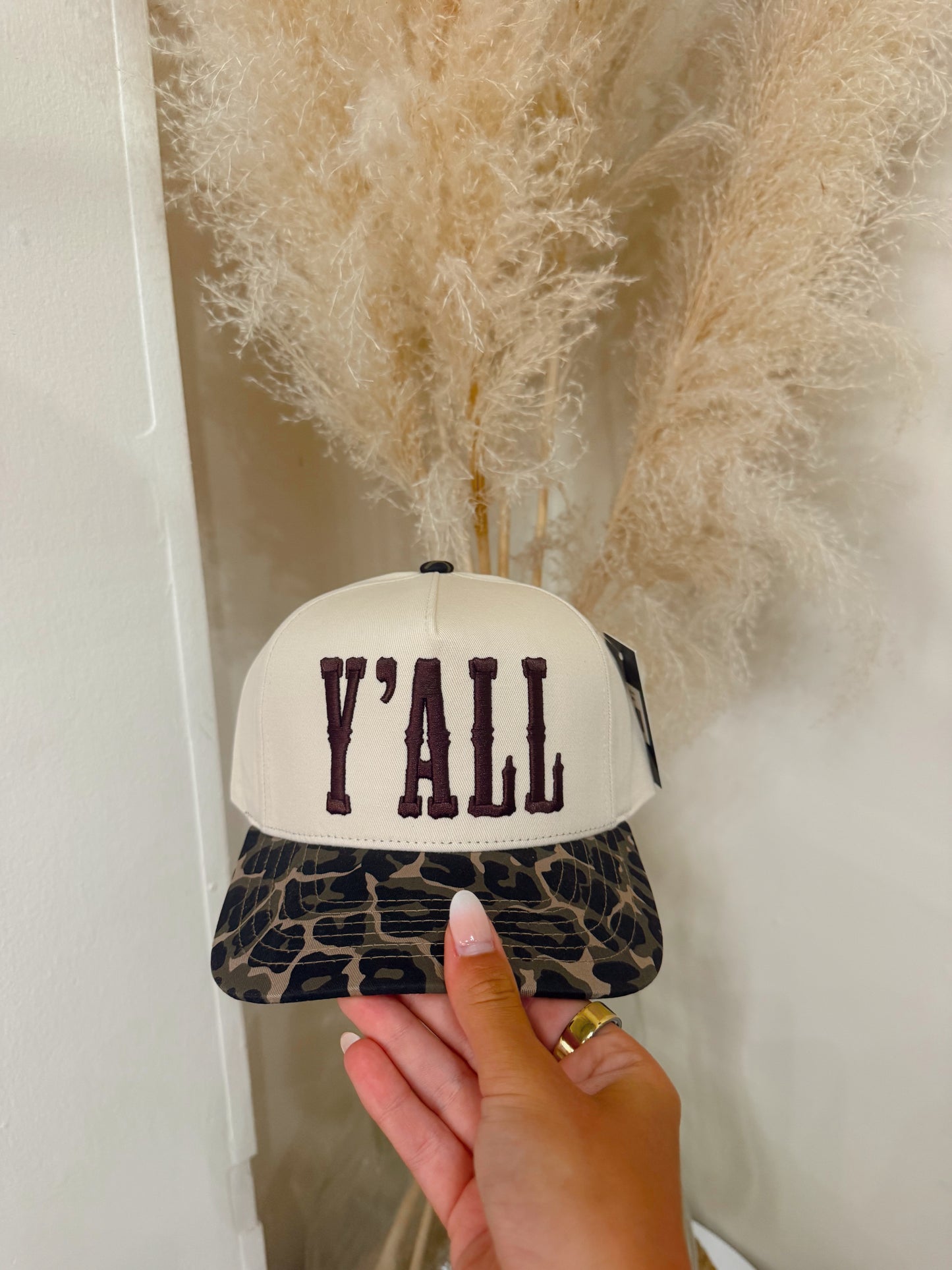 Y'all Leopard Hat