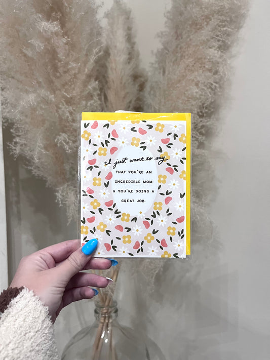 Incredible Mom Card