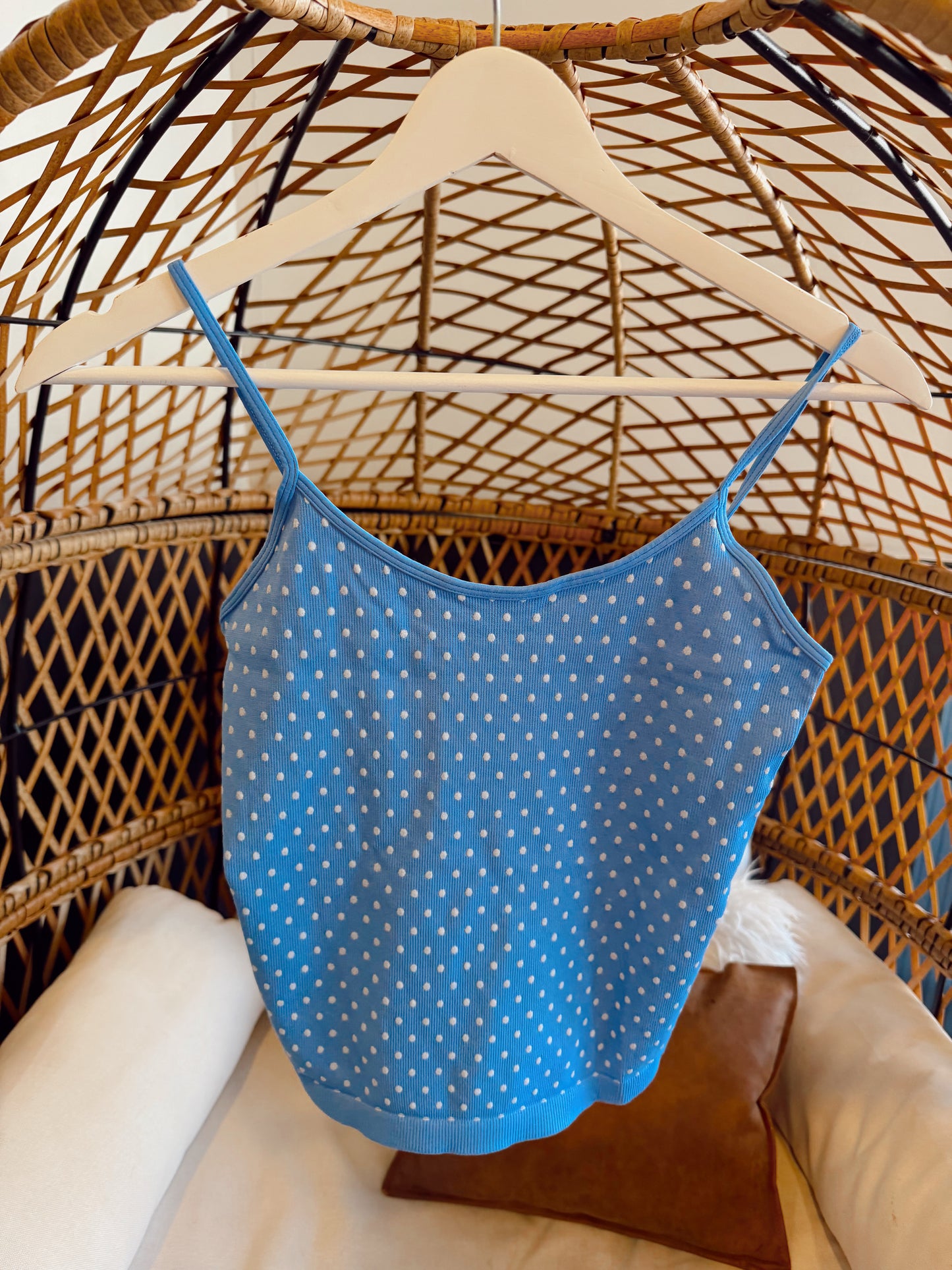 Marina Polka Dot Tank