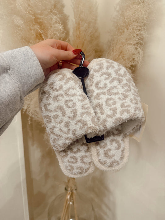 Sunday Leopard Slipper