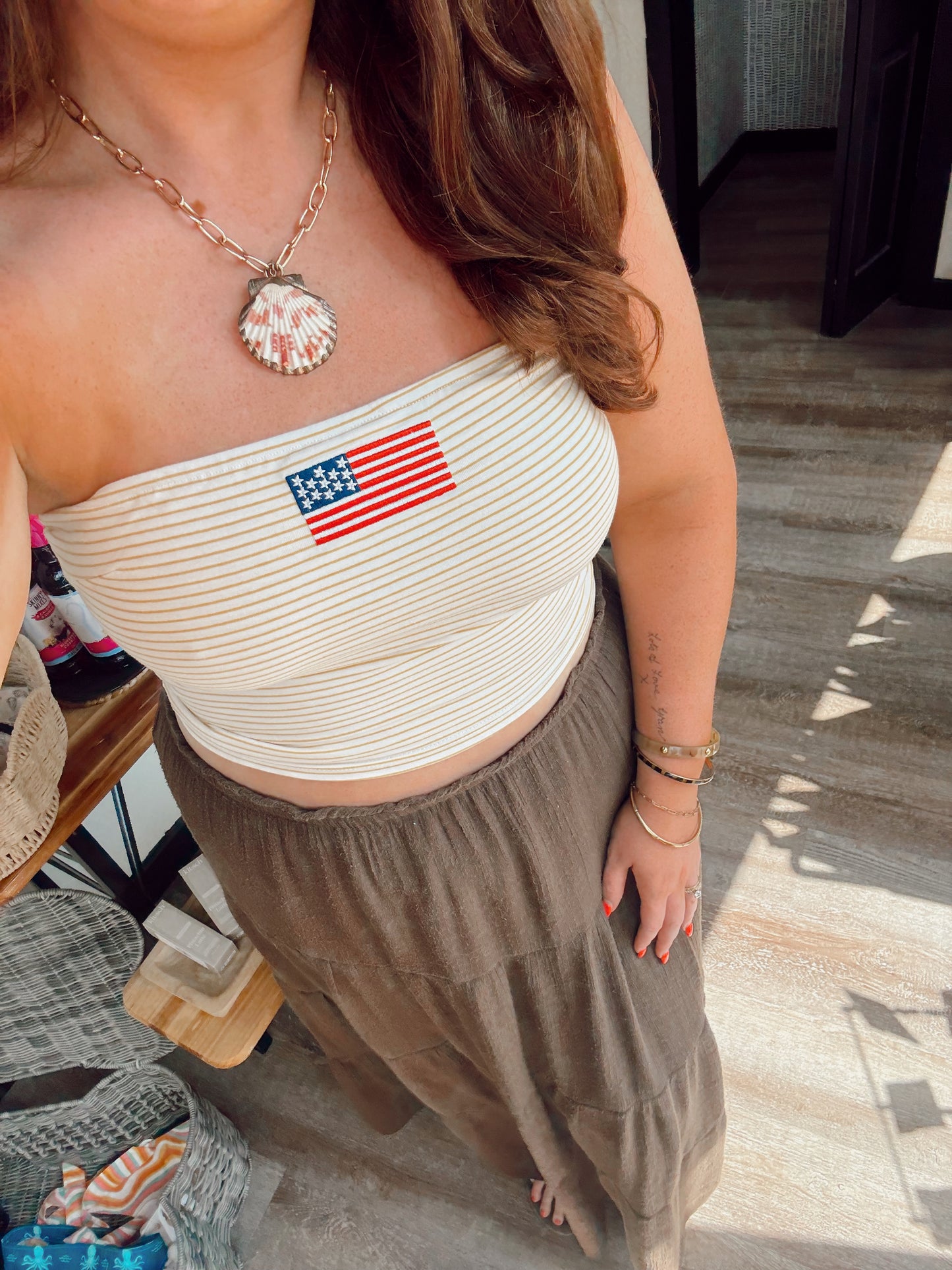 Stars & Stripes Tube Top