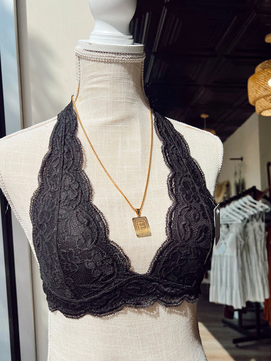 Black Lace Bralette