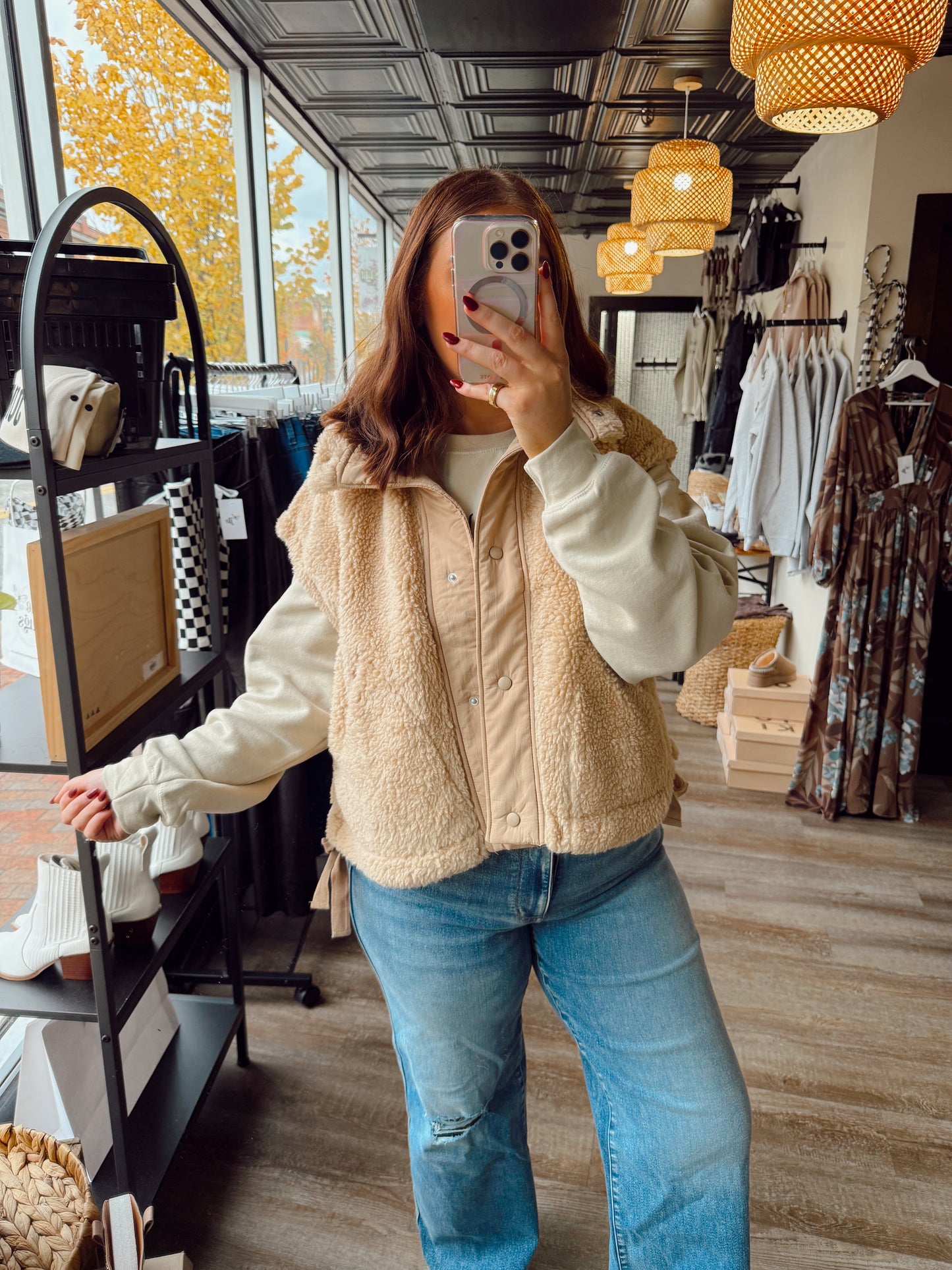 Sadie Sherpa Vest