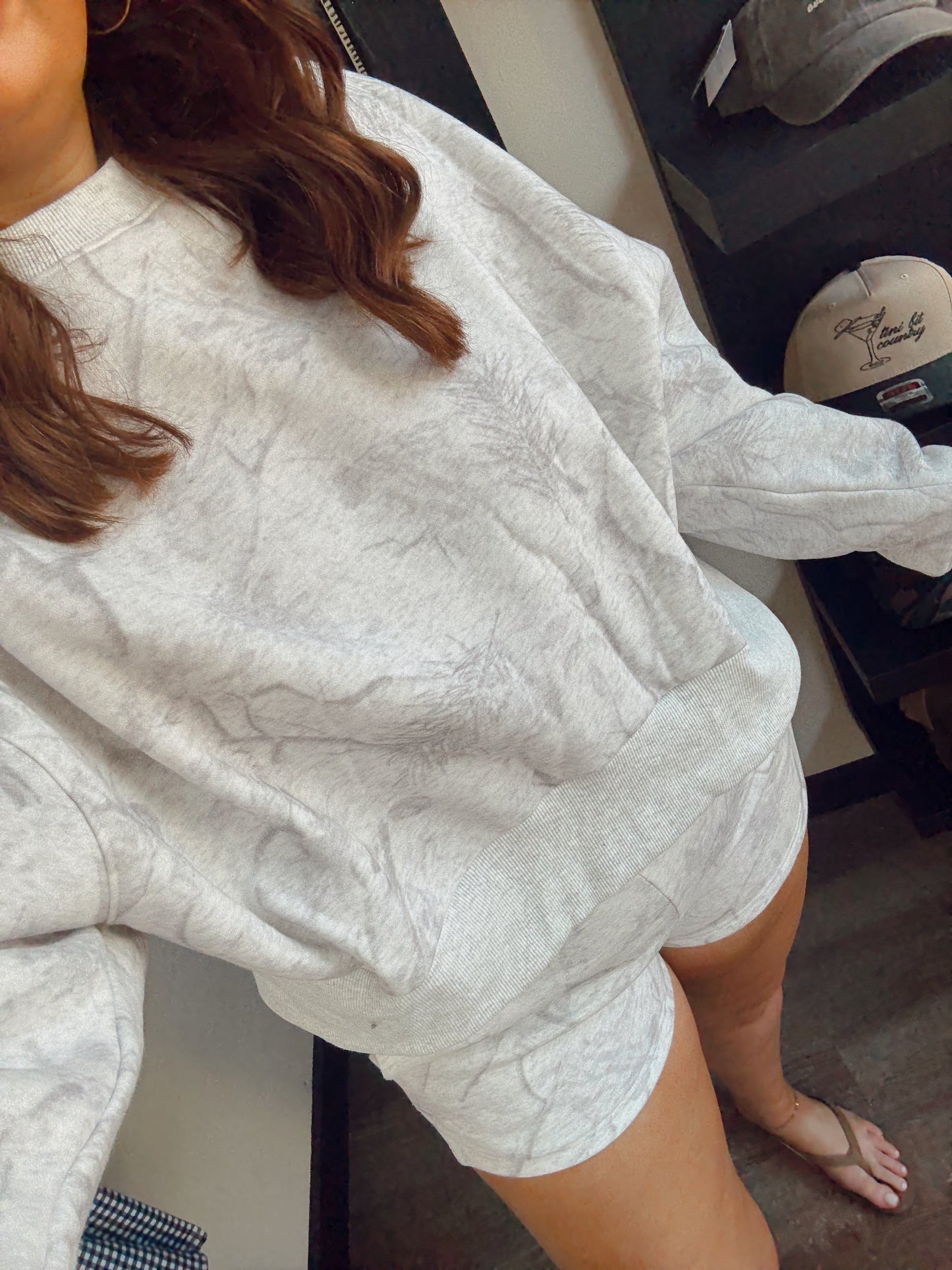 Chloe Camo Crewneck