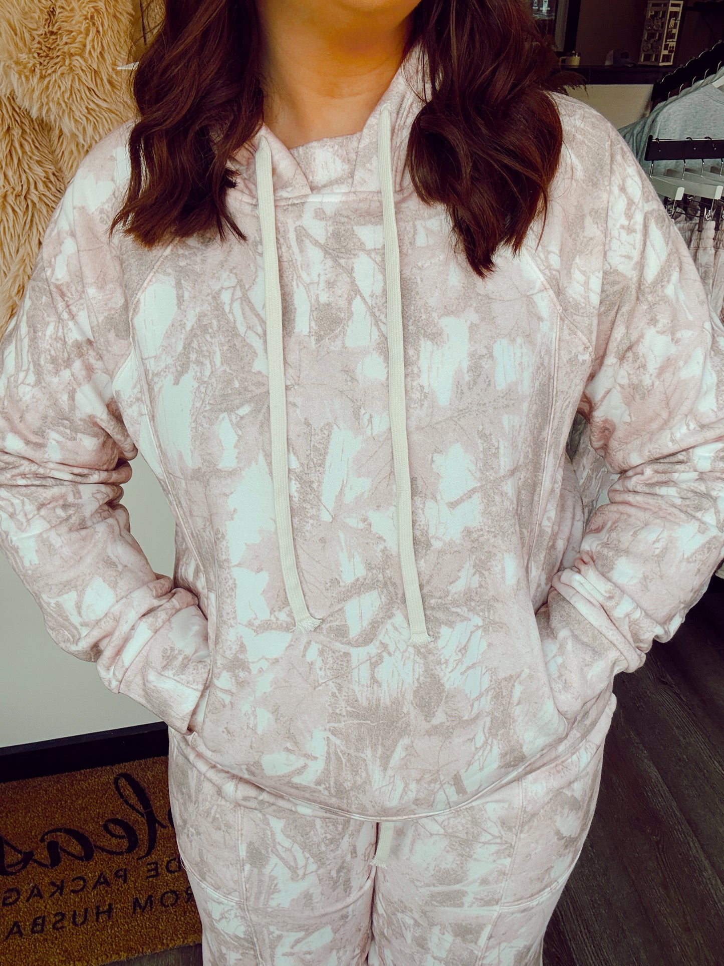 Pink Camo Sweatshirt