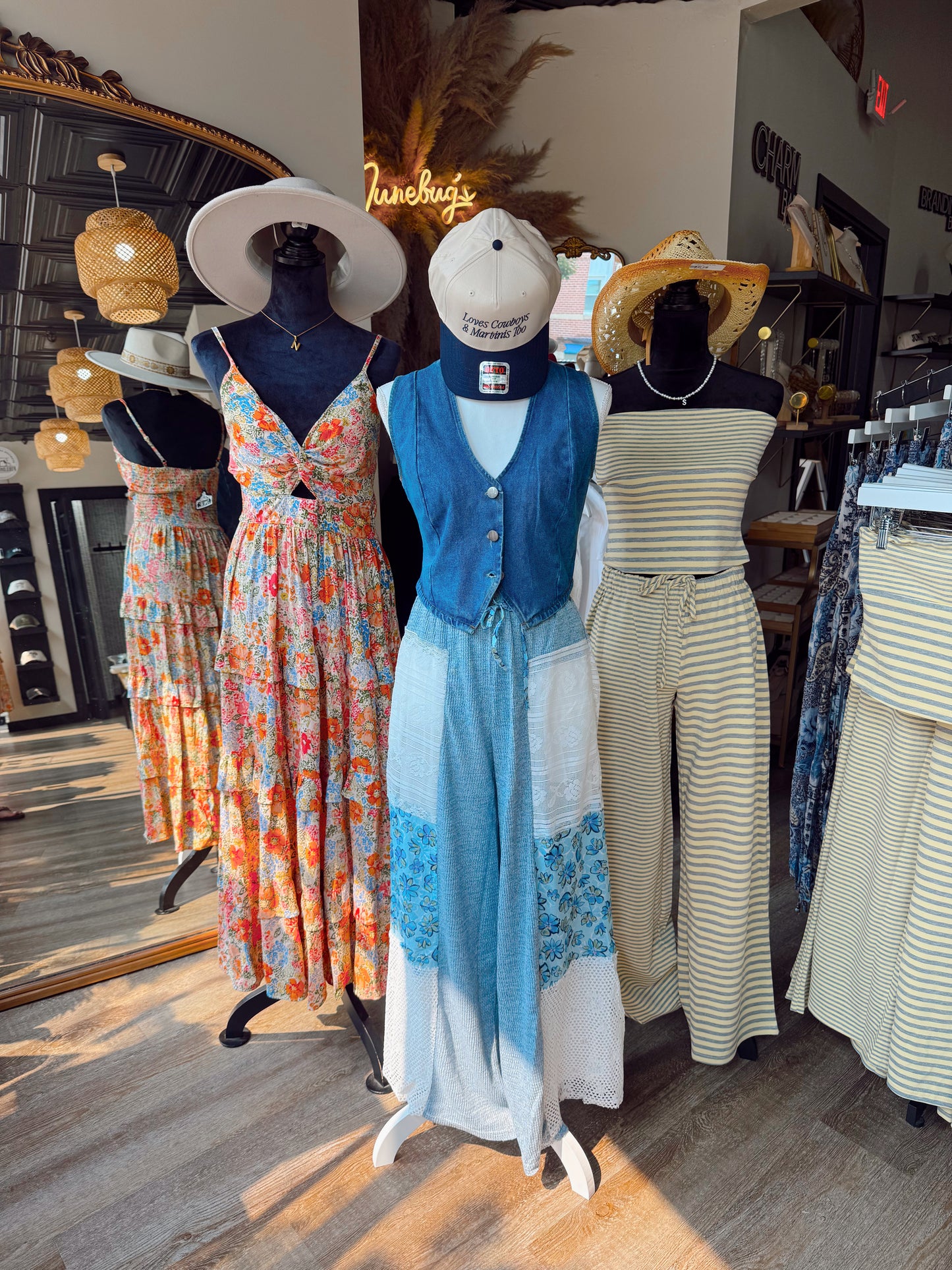 Sunshine Stripe Tube Top