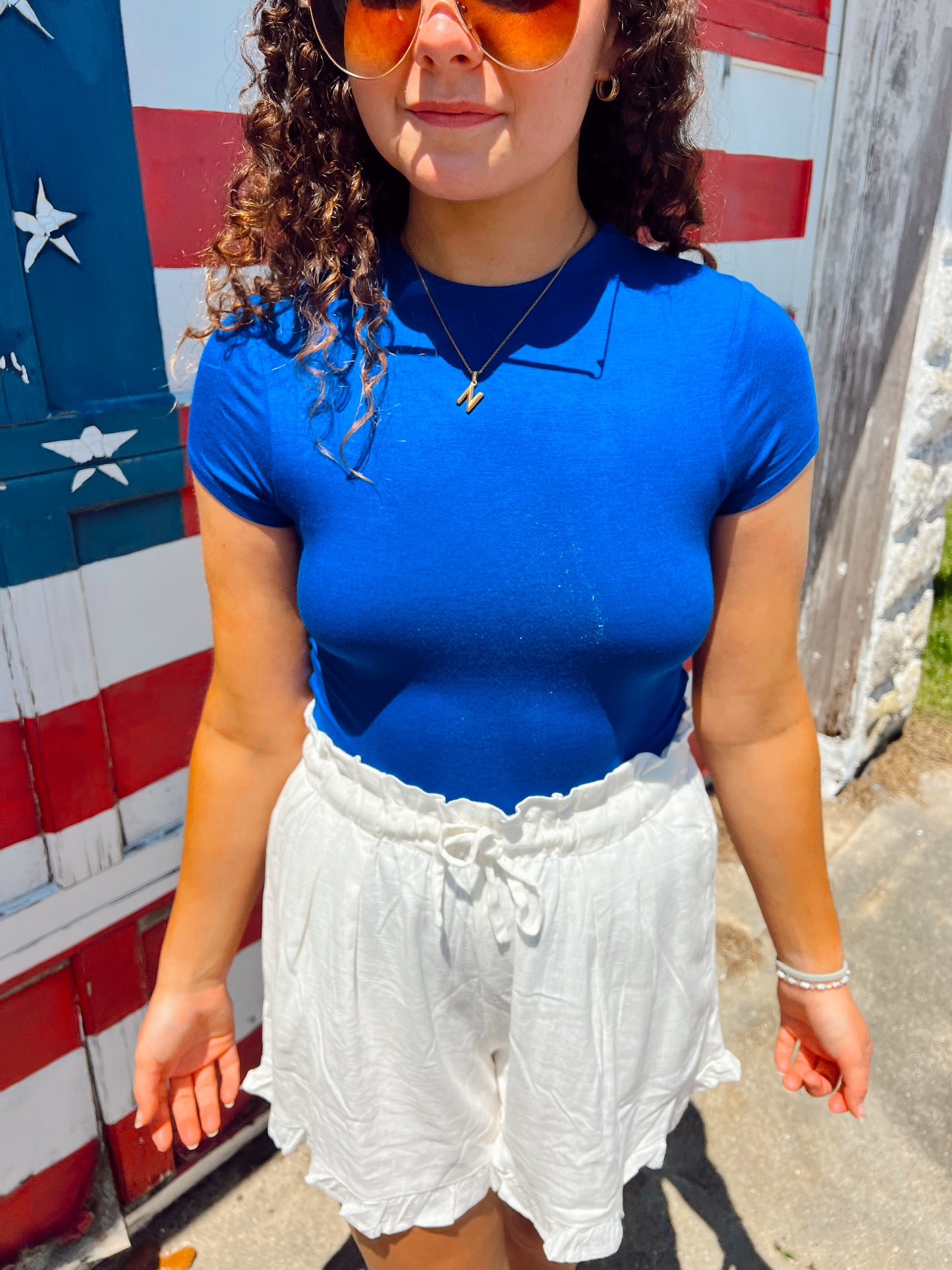 Cobalt Blue Bodysuit