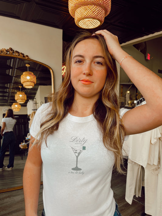 Tini Bit Lucky Baby Tee