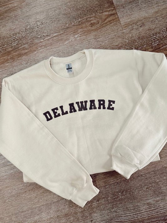 Sand Delaware Crewneck