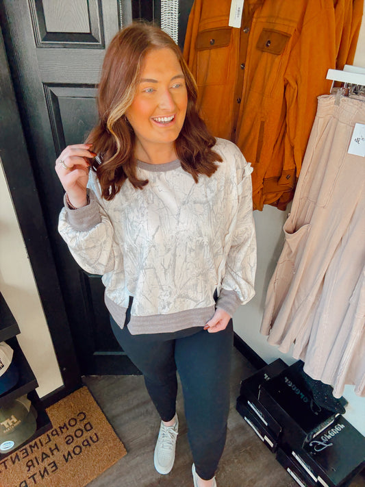 Cedar Smoke Crewneck