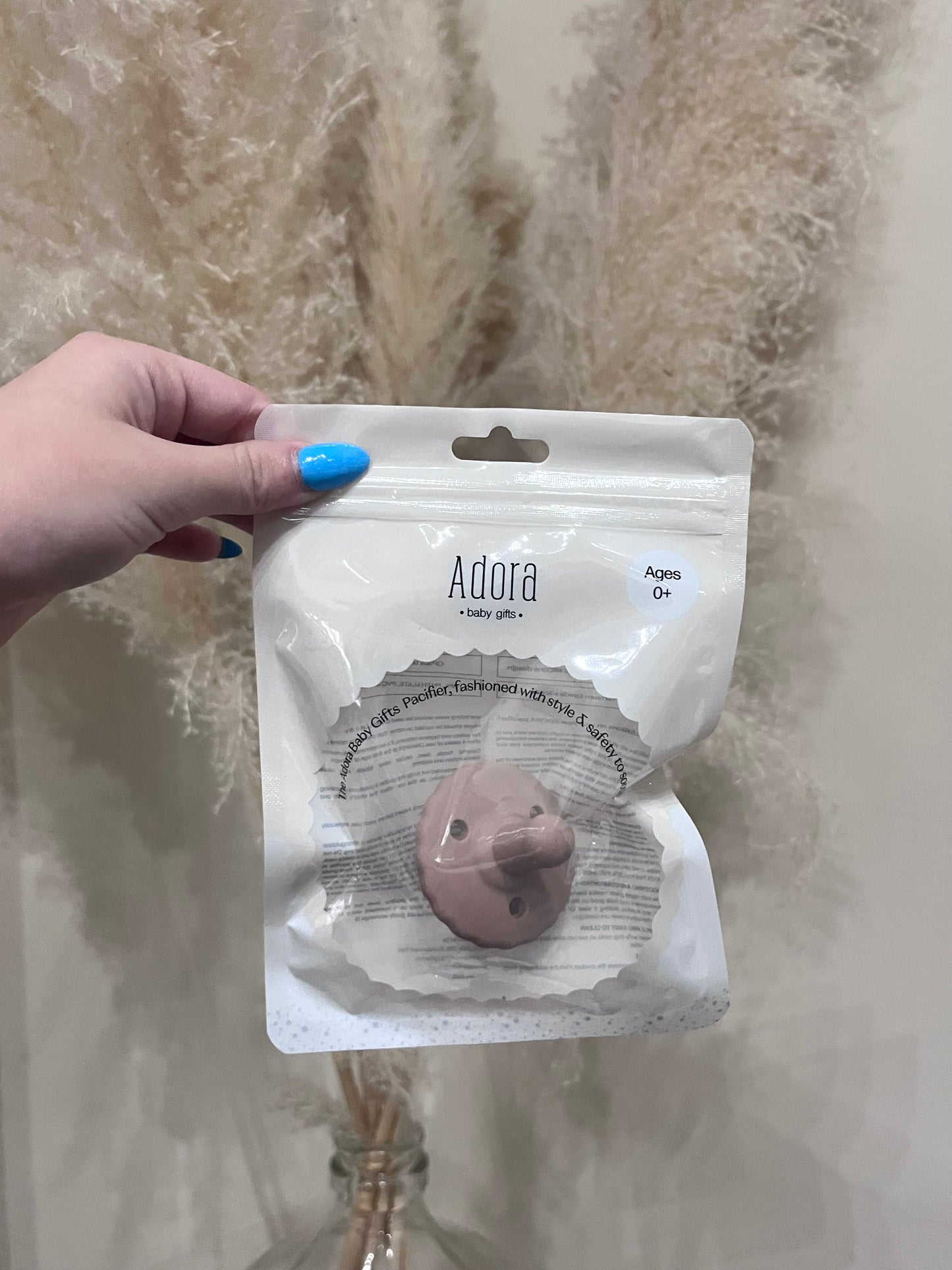 Mauve Pacifier