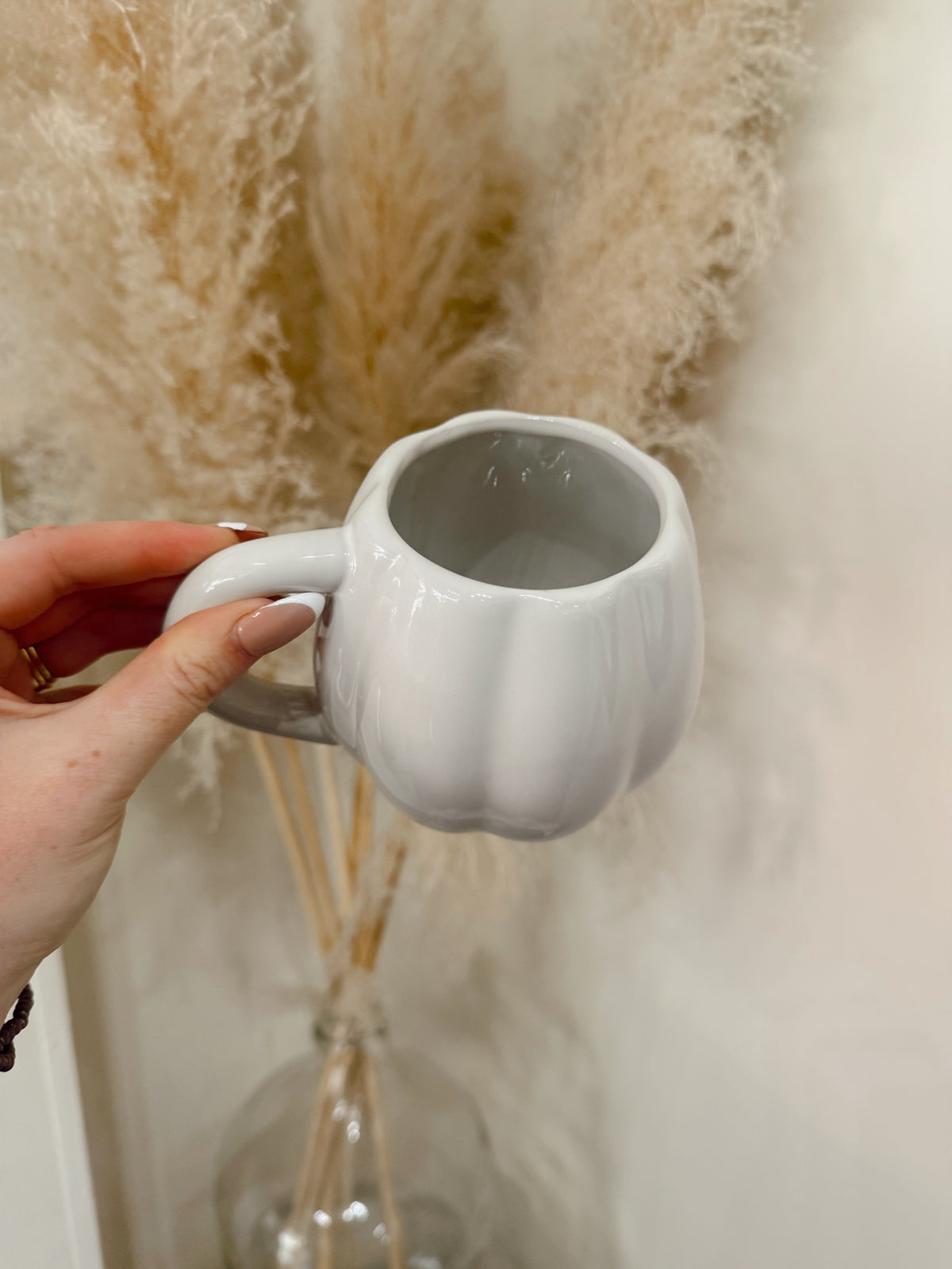 Cream Pumpkin Coffee Mug