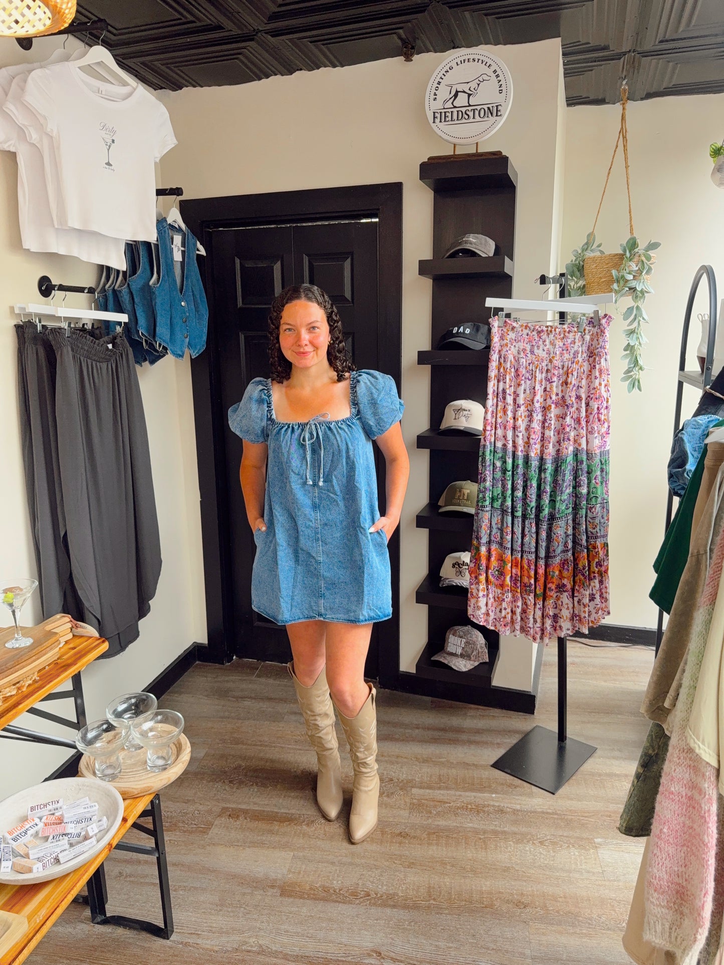 Demi Denim Dress