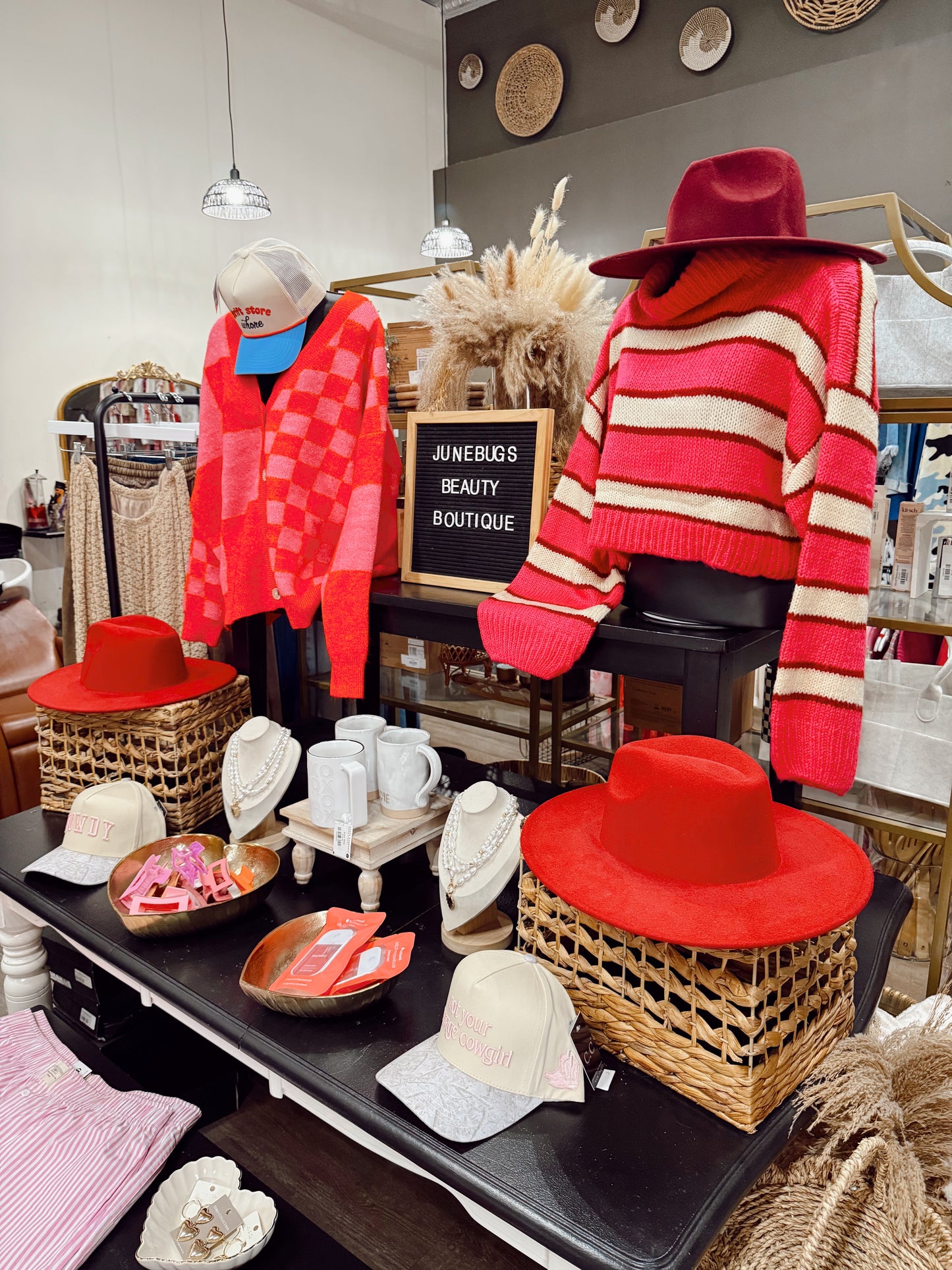 Love Bug Checkered Cardigan