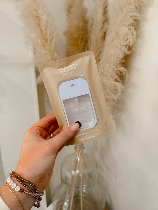 Beach Coco Touchland Hand Sanitizer