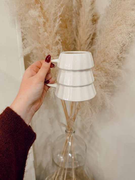 Christmas Tree White Mug