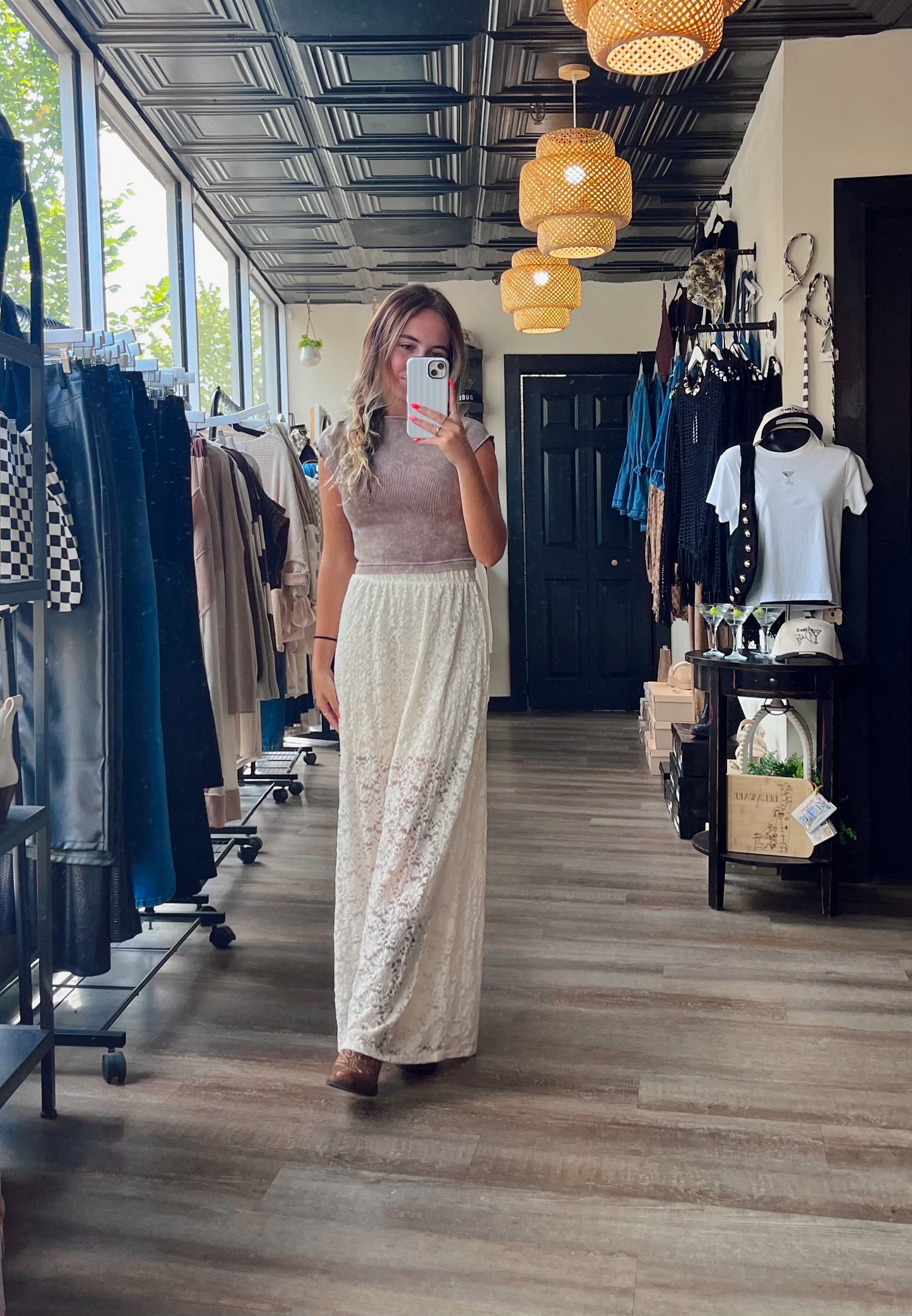 Rachel Brown Ribbed Tee