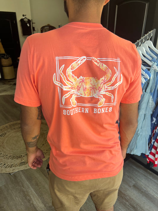 Southern Bones Crab Tee