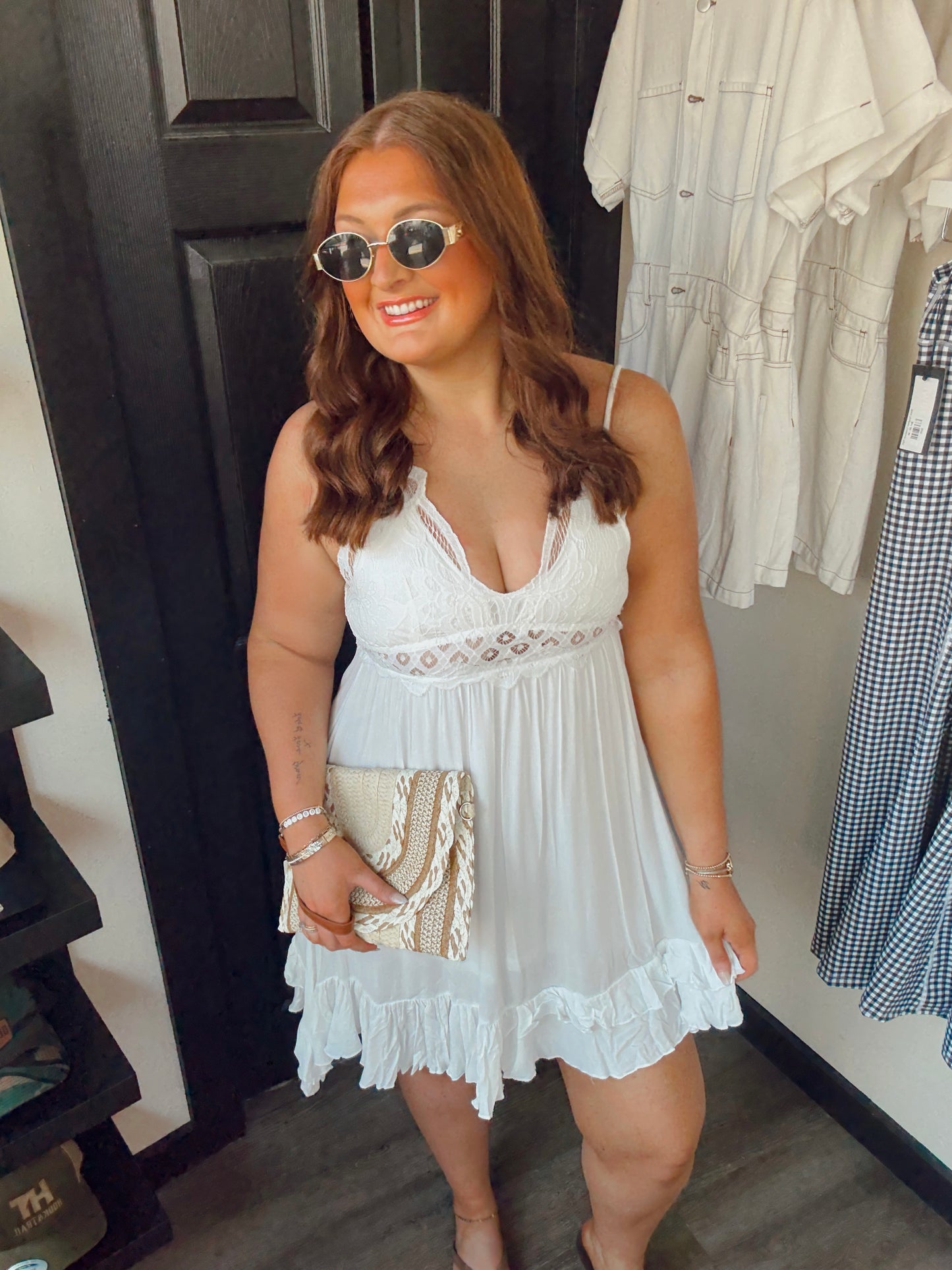 Cora Crochet Lace Dress