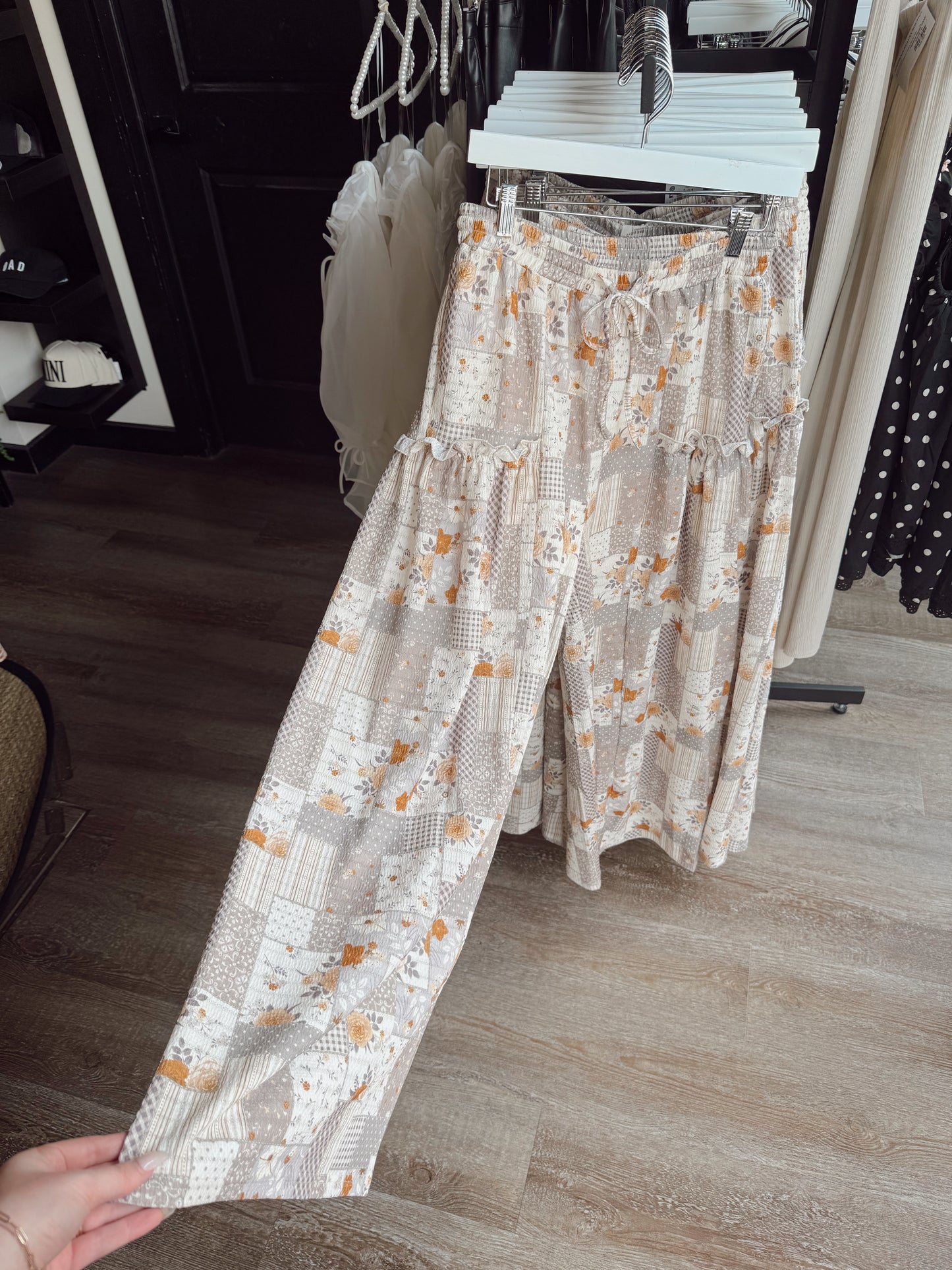 Patchwork Fall Pants