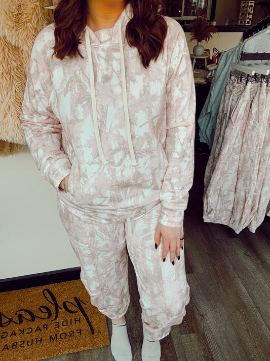 Pink Camo Sweatpants