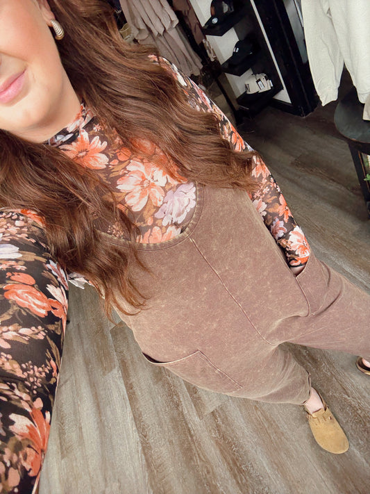 Mahogany Jumpsuit